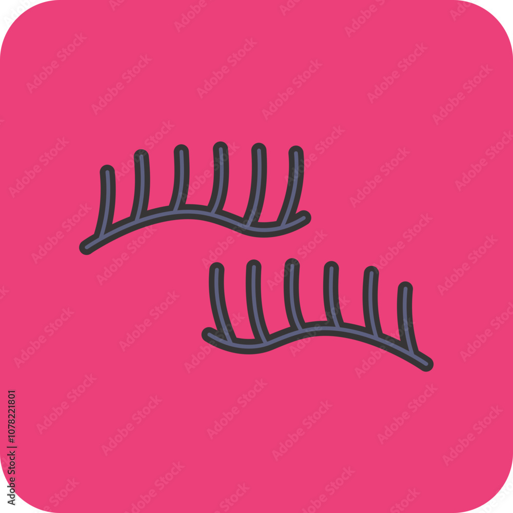 Obraz premium Eyelashes Icon