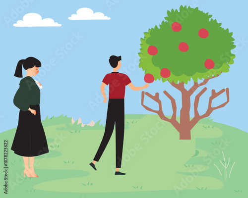 Berries Concept Illustration Stylish and Beautiful