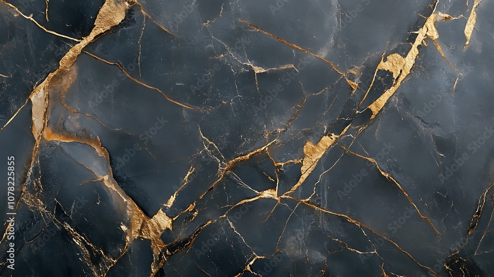 Gray and gold marble pattern for upscale background art Gray and gold marble pattern for upscale background art