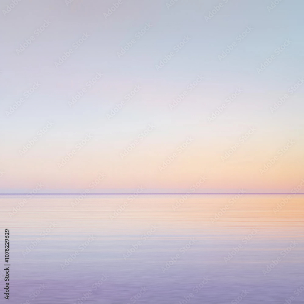 Fototapeta premium A serene gradient background with soft pastel hues of peach