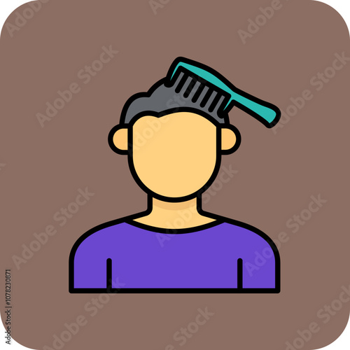 Combing Icon