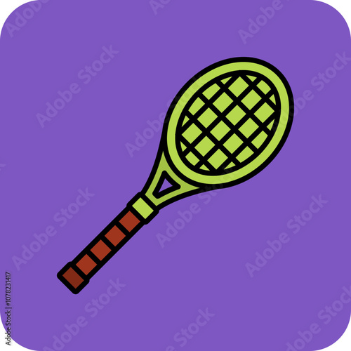 Tennis Racket Icon