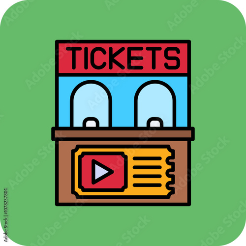 Ticket office Icon