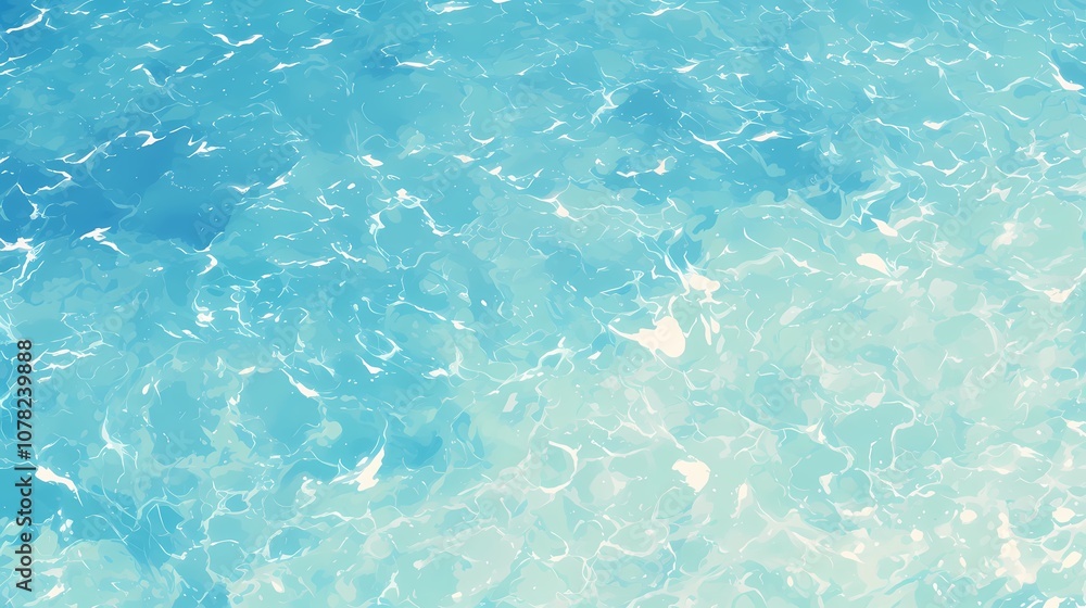 Fototapeta premium beach sea water texture illustration poster background