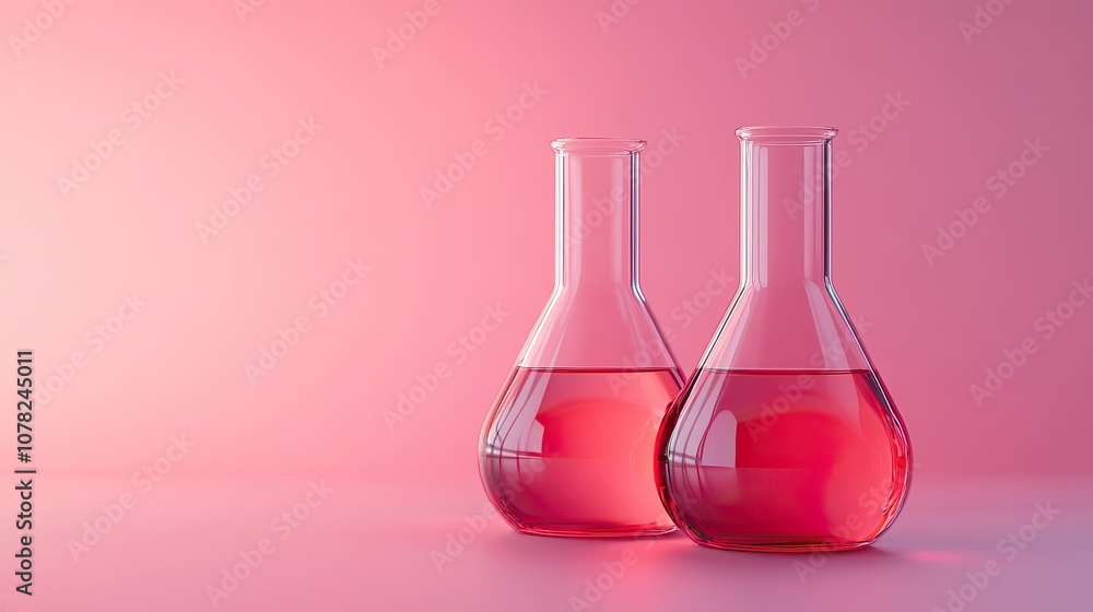 chemical glassware and liquid 3d rendering chemical glassware and liquid 3d rendering