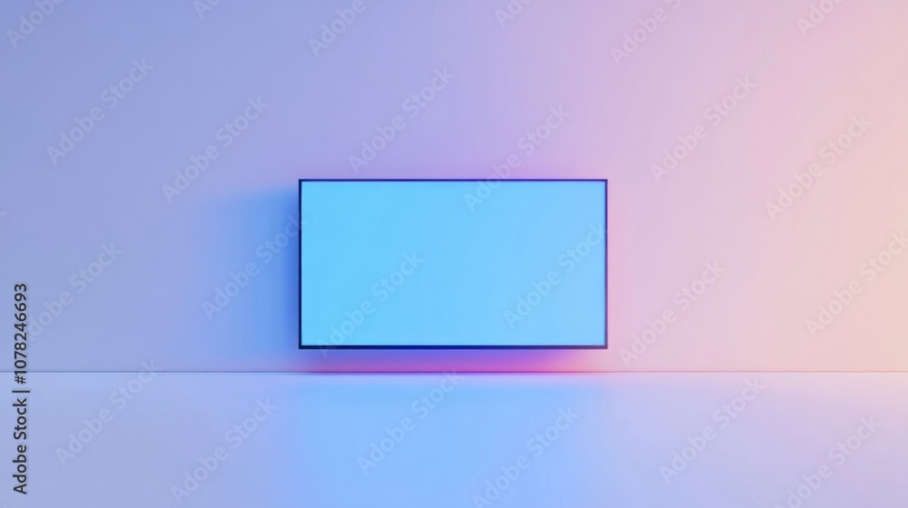 Modern TV Mockup Modern TV Mockup