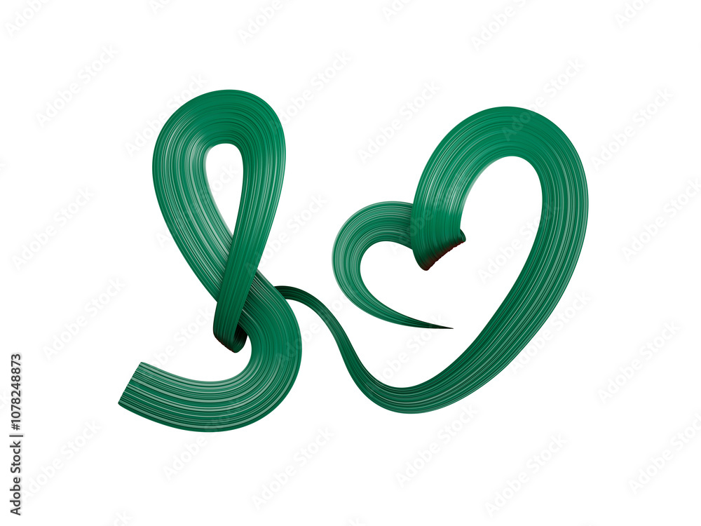 3d Flag Of Bangladesh, Heart Shaped Green Wavy Awareness Ribbon On White Background, 3d illustration
3d Flag Of Bangladesh, Heart Shaped Green Wavy Awareness Ribbon On White Background, 3d illustration