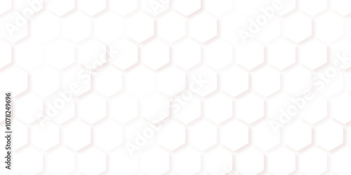 Honeycomb pattern with hexagon mesh. Texture bee comb grid. Flat vector illustration isolated on white background