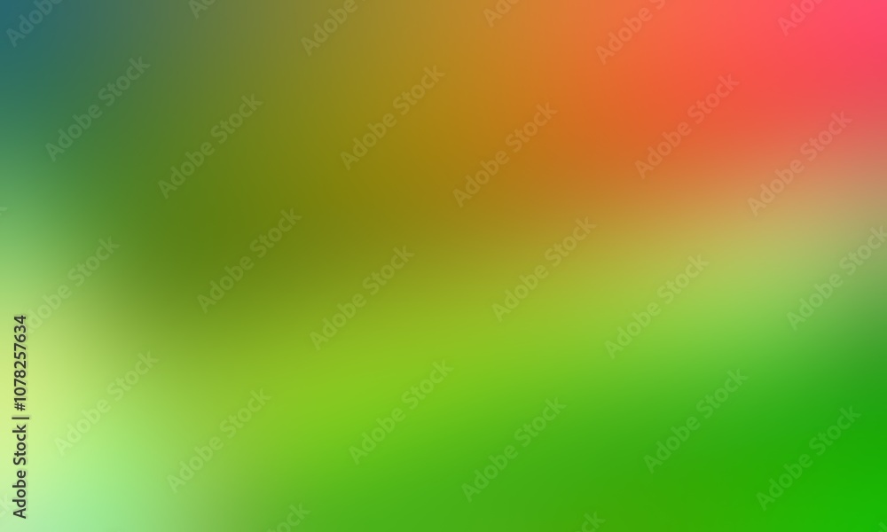Abstract blurred background image of green, red colors gradient used as an illustration. Designing posters or advertisements. Abstract blurred background image of green, red colors gradient used as an illustration. Designing posters or advertisements.