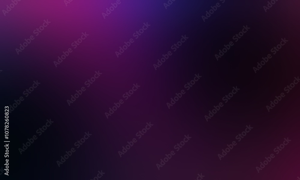 Fototapeta premium Abstract blurred background image of purple, blue colors gradient used as an illustration. Designing posters or advertisements.