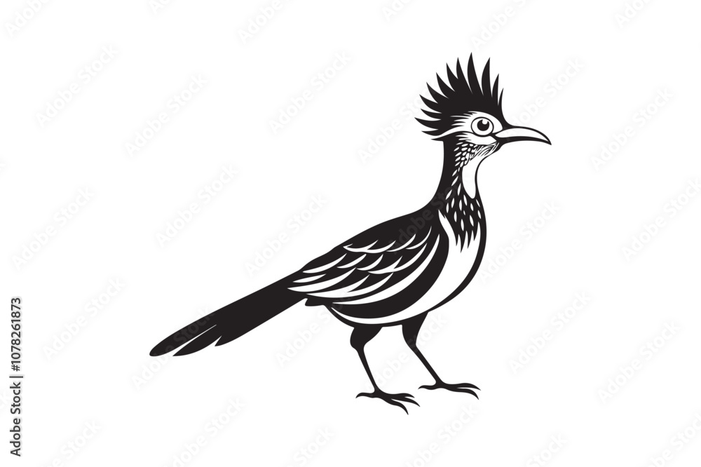 Greater Roadrunner silhouette vector bundle illustration, Greater Roadrunner silhouette Greater Roadrunner silhouette vector bundle illustration, Greater Roadrunner silhouette