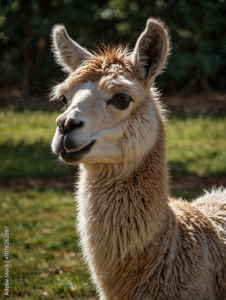 Obraz premium a llama