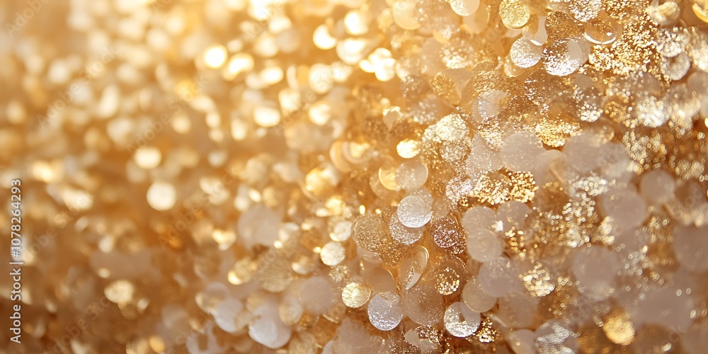 Gradient background in shades of champagne and gold for a wedding theme.