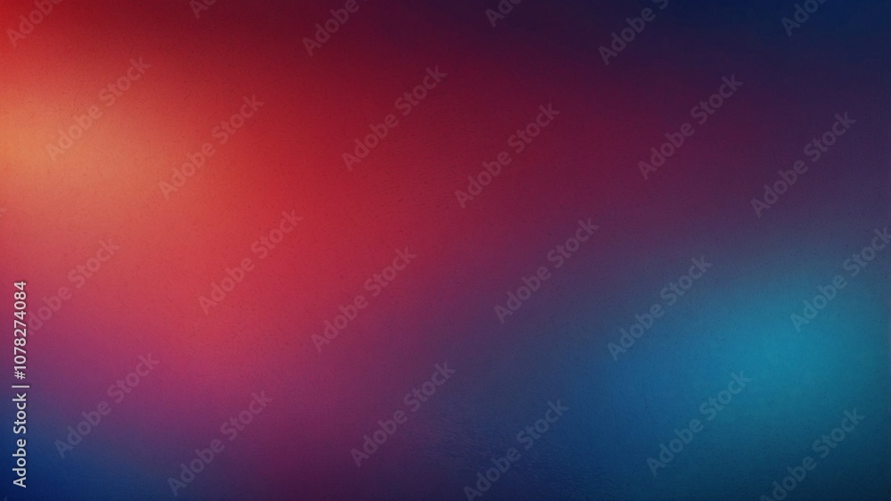 Fototapeta premium Gradient texture background wallpaper in abstract blue and red colors