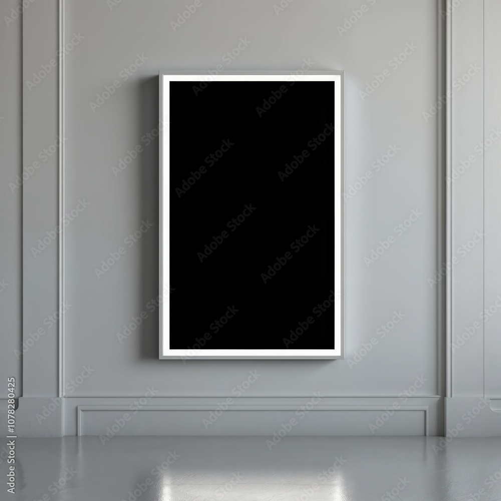 Modern Messaging: Minimalist Digital Advertising Display Modern Messaging: Minimalist Digital Advertising Display