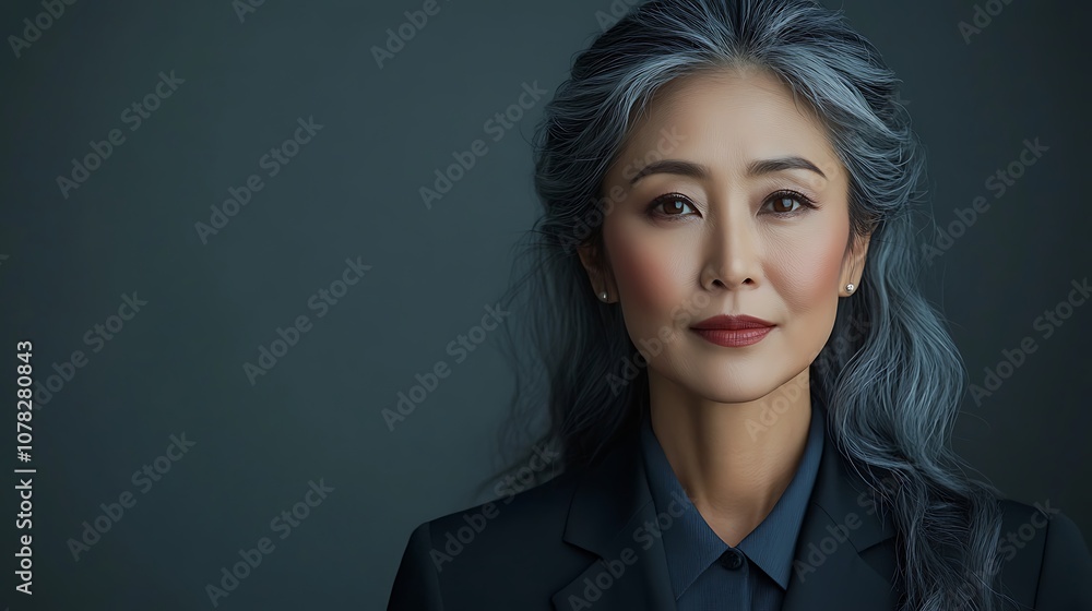 Confident professional woman exudes grace and strength Confident professional woman exudes grace and strength