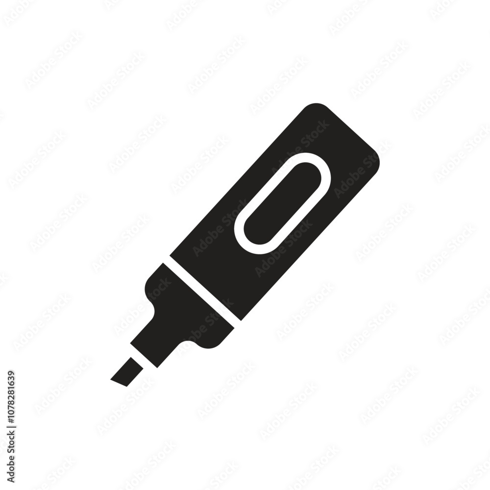 Marker icon Flat simple outline set Marker icon Flat simple outline set