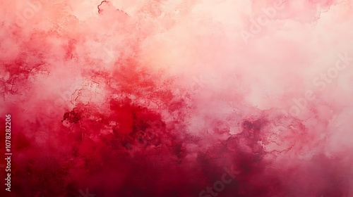 Soft warm pink background with a watercolor-style effect