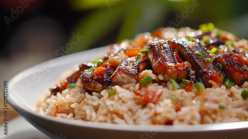 Delicious eel rice pictures 