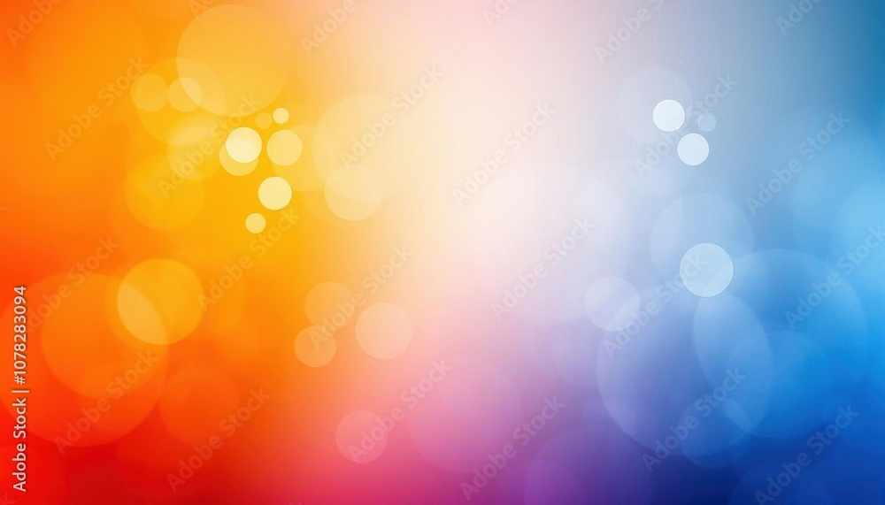 brightly colored abstract background with circles and blurry lights brightly colored abstract background with circles and blurry lights