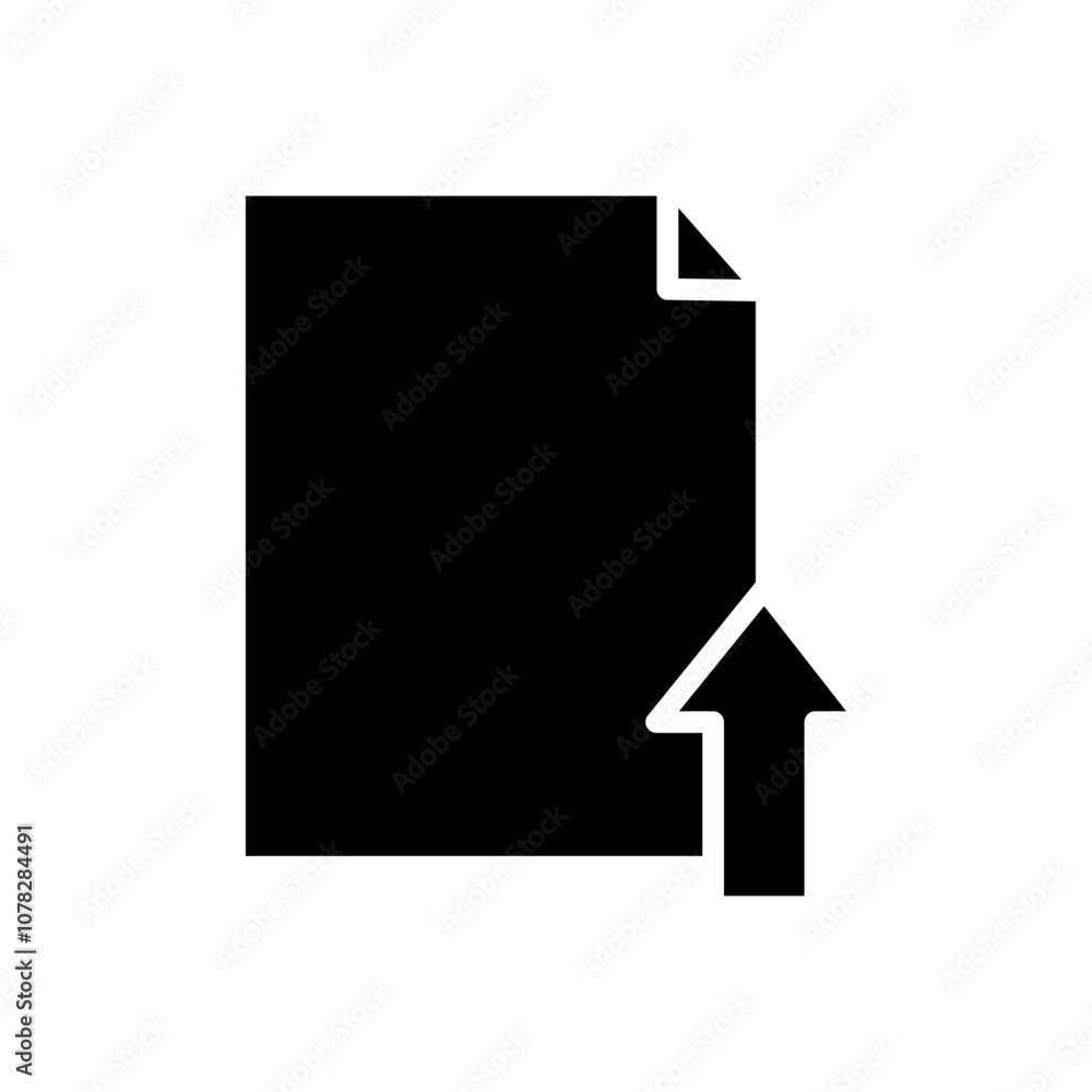 Upload icon Flat simple outline set Upload icon Flat simple outline set