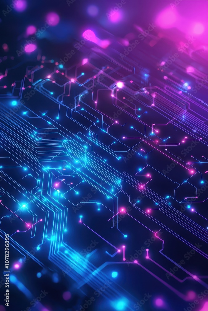 digital background of the future. Selective focus digital background of the future. Selective focus