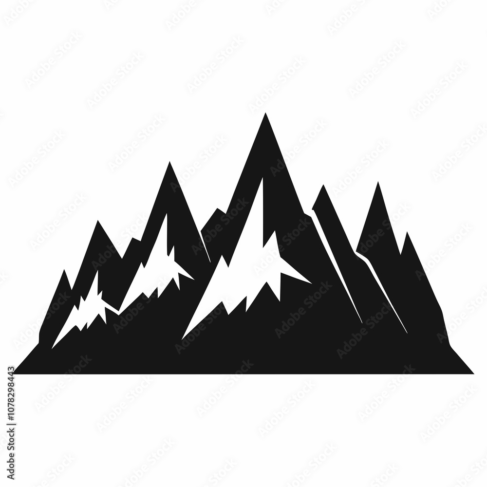 Minimalist Mountain Silhouette Vector Set – Nature and Adventure Line Art for Stickers, Tattoos, and Craft Templates Minimalist Mountain Silhouette Vector Set – Nature and Adventure Line Art for Stickers, Tattoos, and Craft Templates