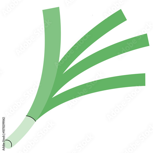Spring onion icon. cooking ingredient