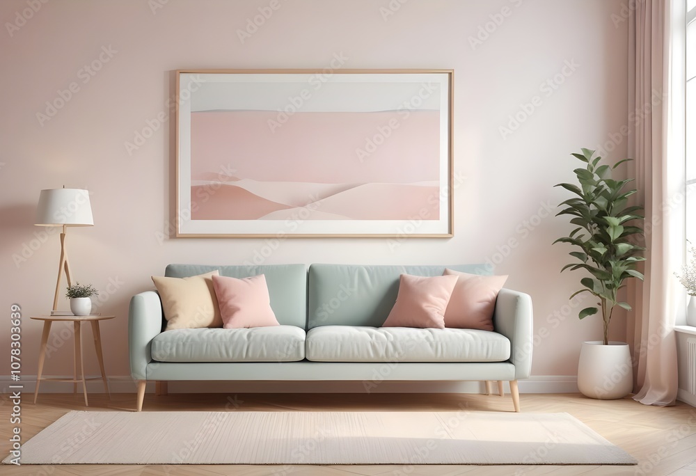 Photo modern style interior room 3d illustration Photo modern style interior room 3d illustration