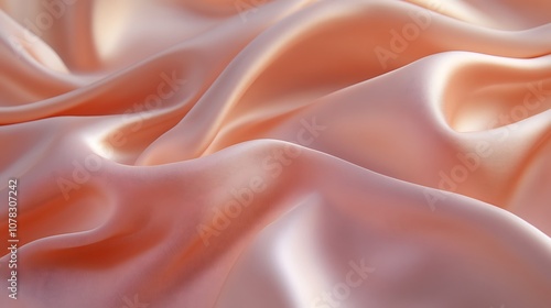 Soft pink background with a satin-like smooth texture