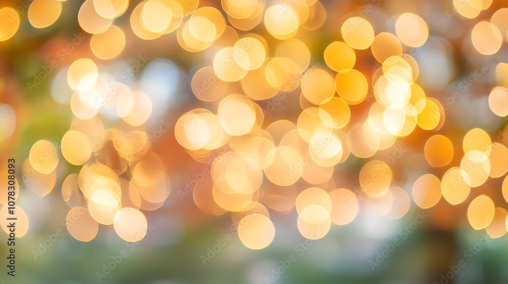 Obraz premium christmas lights background