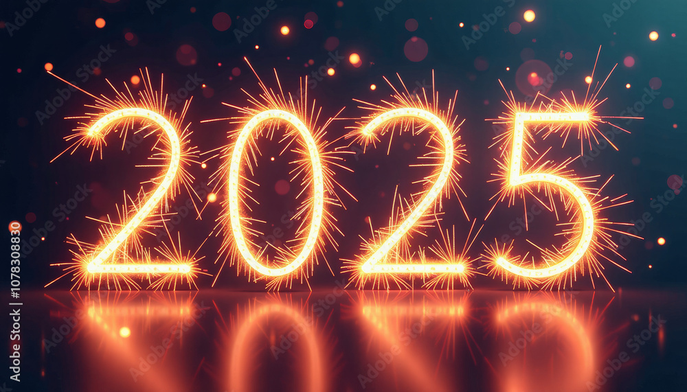 Sparkling 2025 New Year Celebration Sparkling 2025 New Year Celebration