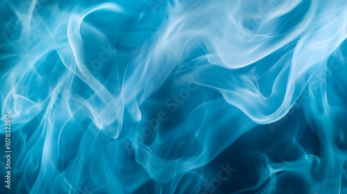 Abstract smoke background with gradient color