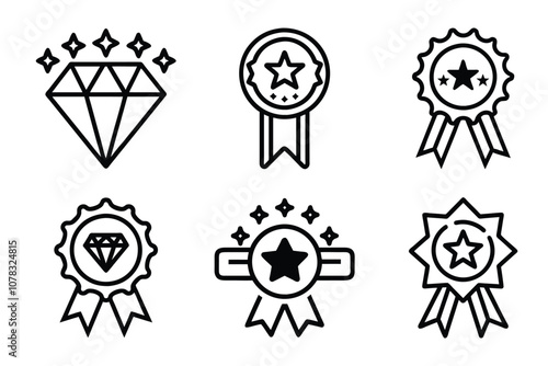 Quality batch icon set in vector art