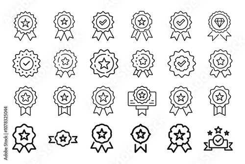 Quality batch icon set in vector art