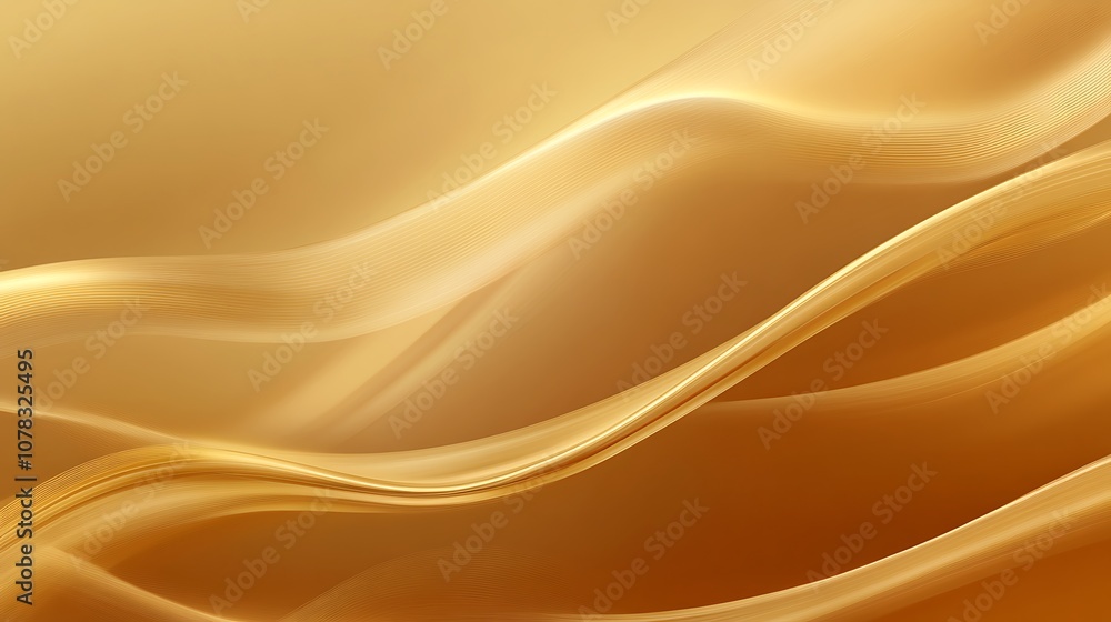 Obraz premium Solid golden brown background with a rich, warm tone