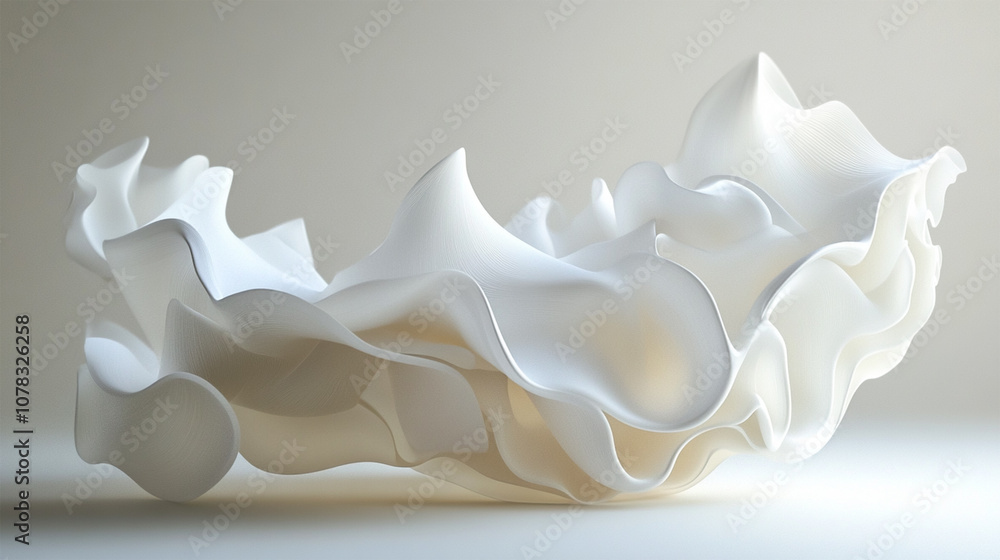 Abstract White wavy sculpted Horizontal background, wave of 3d white liquid flow of marble. Liquid flow texture. Abstract White wavy sculpted Horizontal background, wave of 3d white liquid flow of marble. Liquid flow texture.