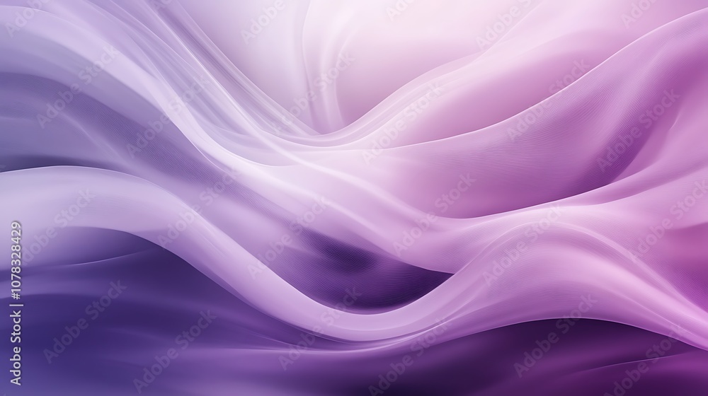 Obraz premium Soft purple and silver abstract gradient texture for elegant backgrounds