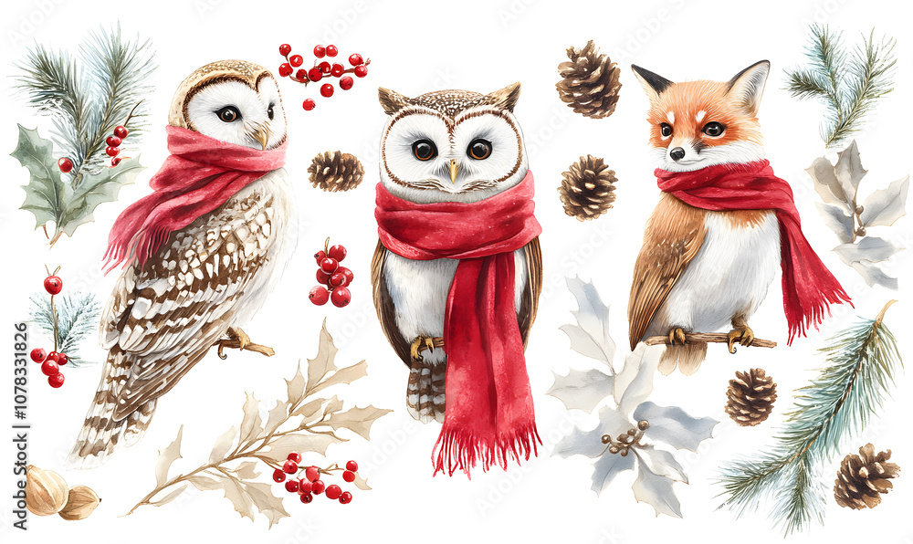 Christmas and New Year designs with festive ornaments, golden snowflakes, cozy wreaths, and sparkling holiday accents for wallpaper and greeting cards Christmas and New Year designs with festive ornaments, golden snowflakes, cozy wreaths, and sparkling holiday accents for wallpaper and greeting cards