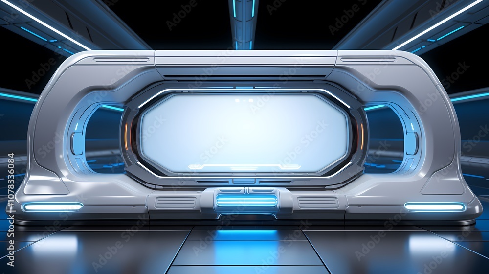 Digital technology white future space channel poster background Digital technology white future space channel poster background