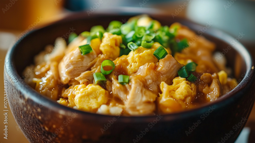 ふわふわ卵と鶏肉の親子丼 ふわふわ卵と鶏肉の親子丼
