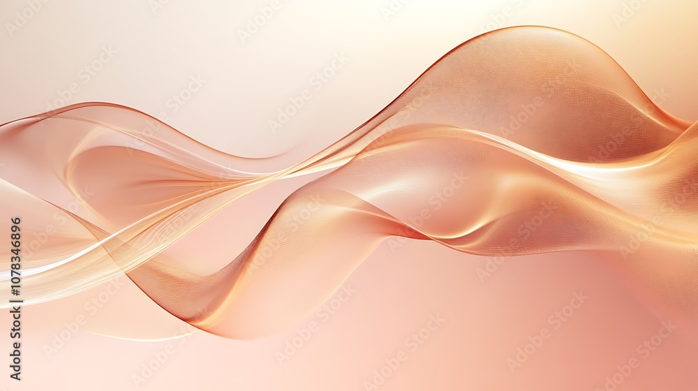 Soft rose gold background with light smoke haze and a warm glow Soft rose gold background with light smoke haze and a warm glow