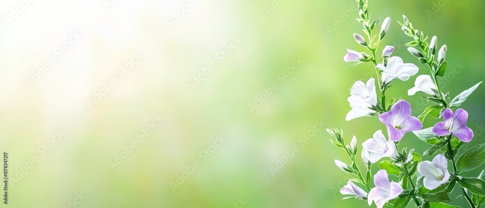 Beautiful blossoms in soft natural light, surrounded by a gentle green background, evoking tranquility and freshness. Beautiful blossoms in soft natural light, surrounded by a gentle green background, evoking tranquility and freshness.
