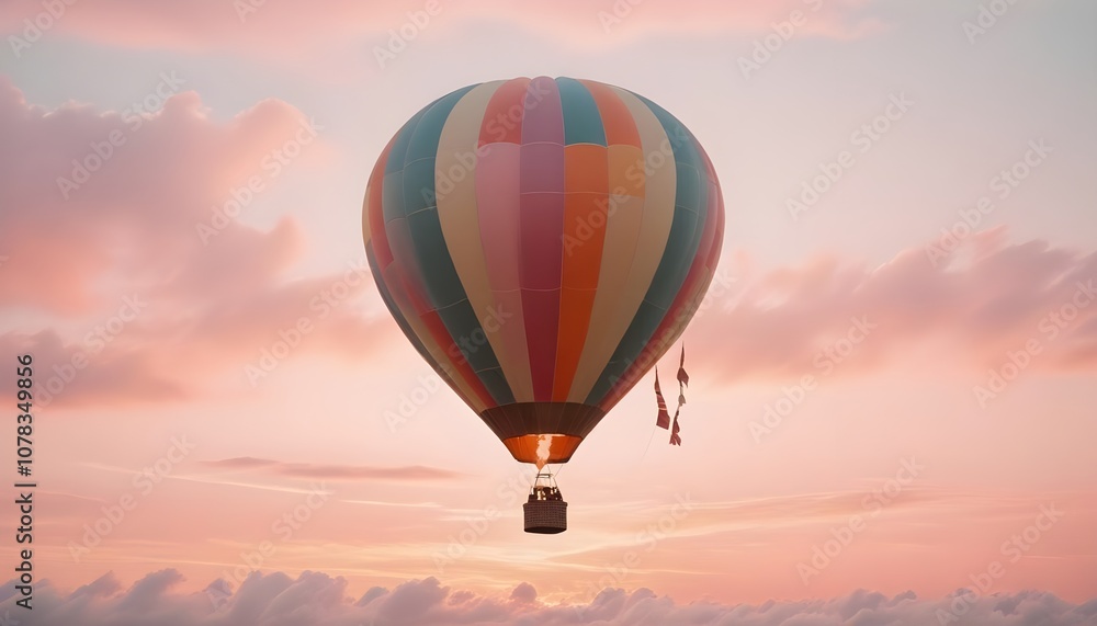 hot air balloon over sunset hot air balloon over sunset