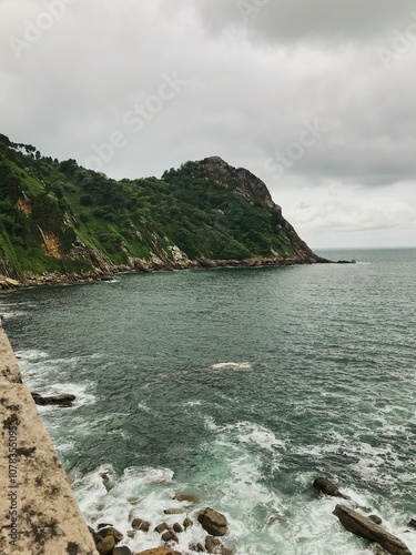 On the way to Pasaya, Basque Country, Spain photo