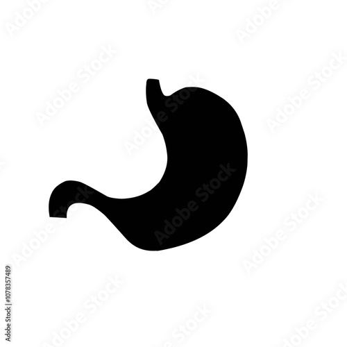 Stomach Silhouette icon