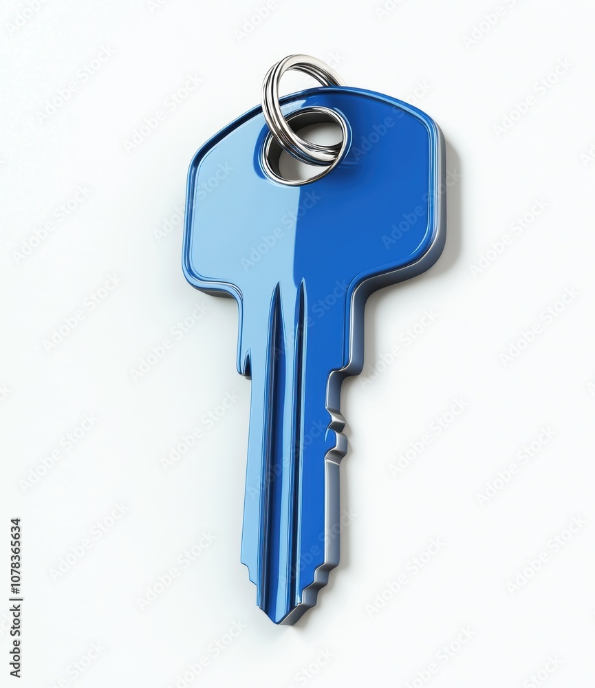 Blue Key Ring. Blue Key Ring.
