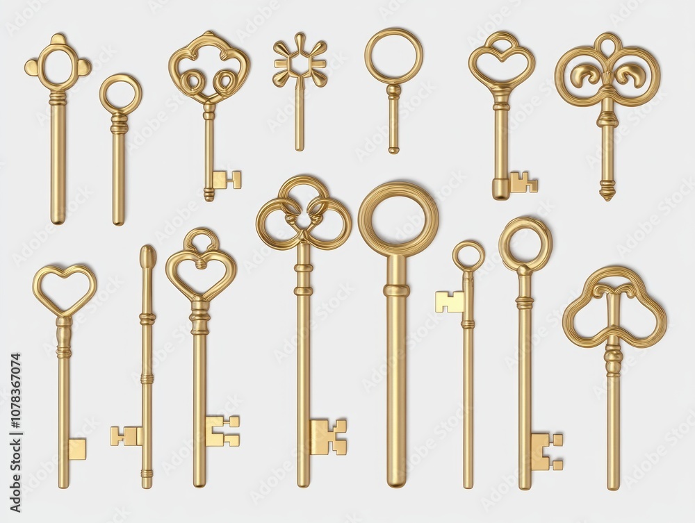 Golden Keys Collection. Golden Keys Collection.