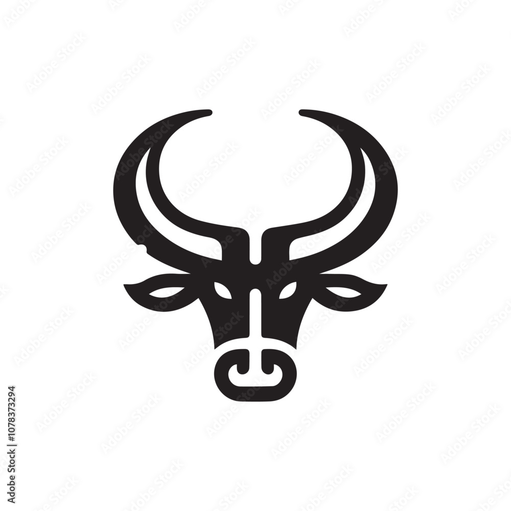 Fototapeta premium bull's head