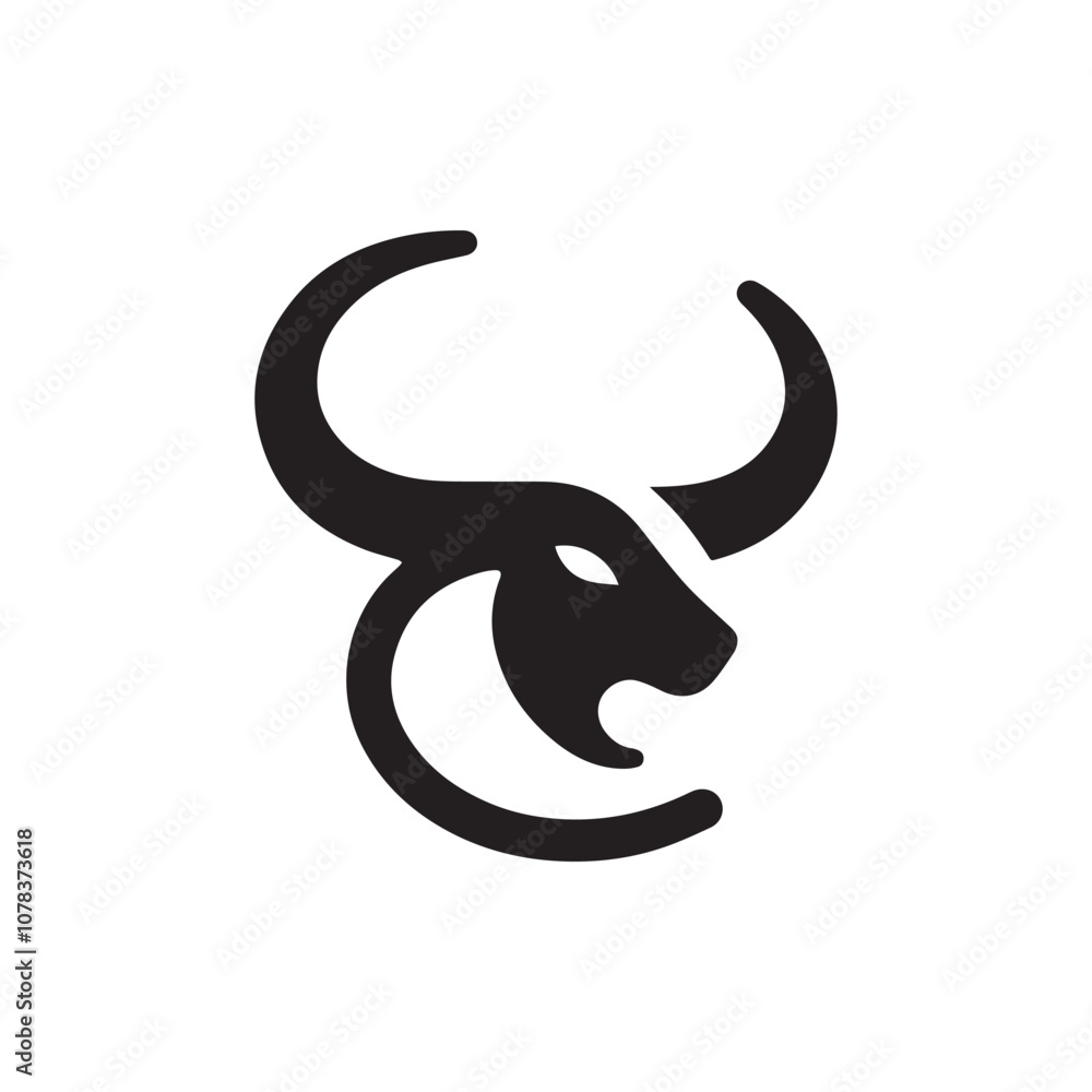 Fototapeta premium bull's head